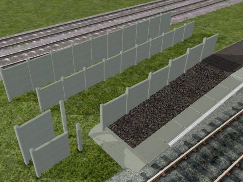 More information about "UK Southern Railway Concrete Fencing Pack 1"
