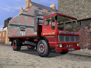 More information about "AEC Mercury flatbed Lorry"