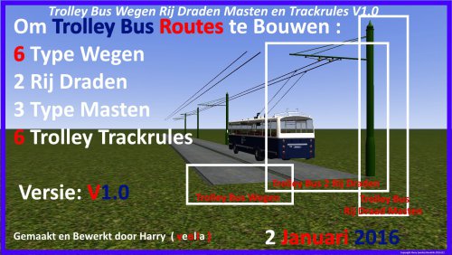 More information about "Trolley en Diesel Bus 6 Type Wegen 2 Rij Draden 3 Type Masten en 6 Trolley Trackrules"
