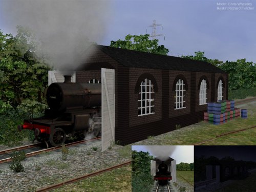 More information about "Single engine shed 02"