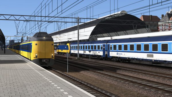 15 bakken ICM en een internationale trein op Krammendijk Centraal!