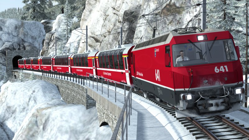 More information about "Bernina Express door de sneeuw"