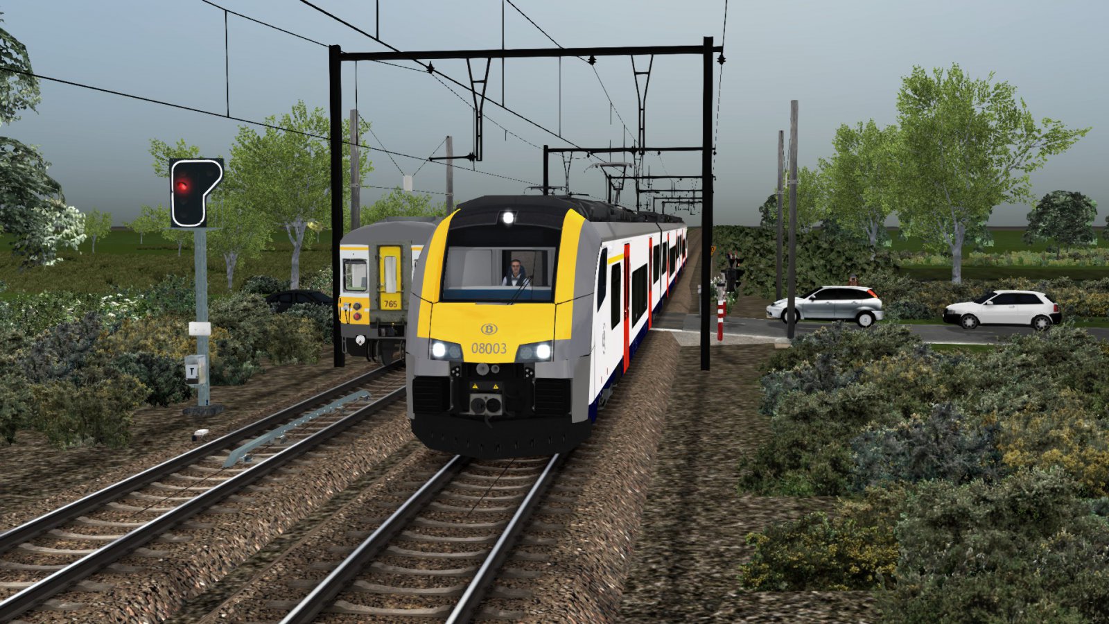 Train Simulator België Desiro MS08 NMBS SNCB Train
