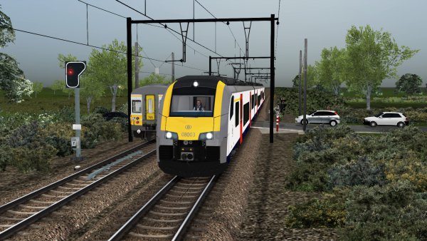 Train Simulator België Desiro MS08  NMBS SNCB