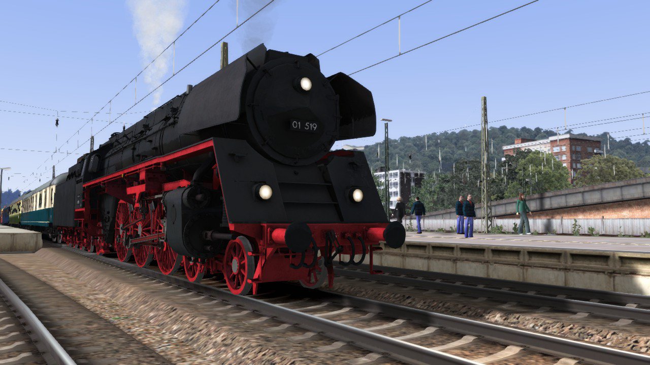 01 519 Steam Special in Germany