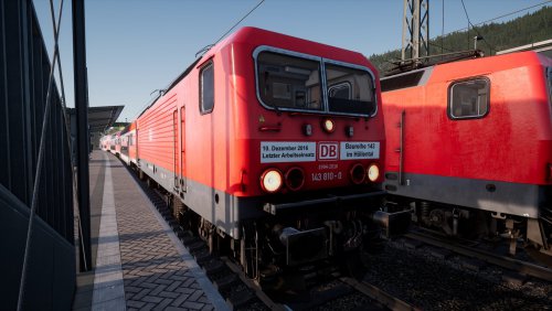 More information about "BR 143 Höllentalbahn Abschieds Lok"