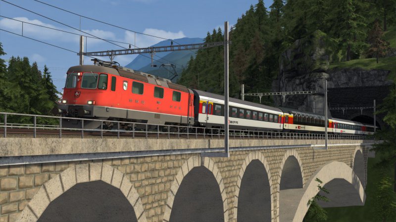 More information about "InterRegio over de Gotthardbahn"