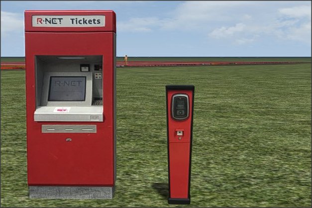 R-Net Kaart automaat en incheckzuil 1.0.