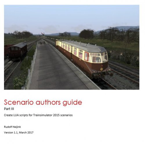 More information about "Scenario Authors Guide Part III"