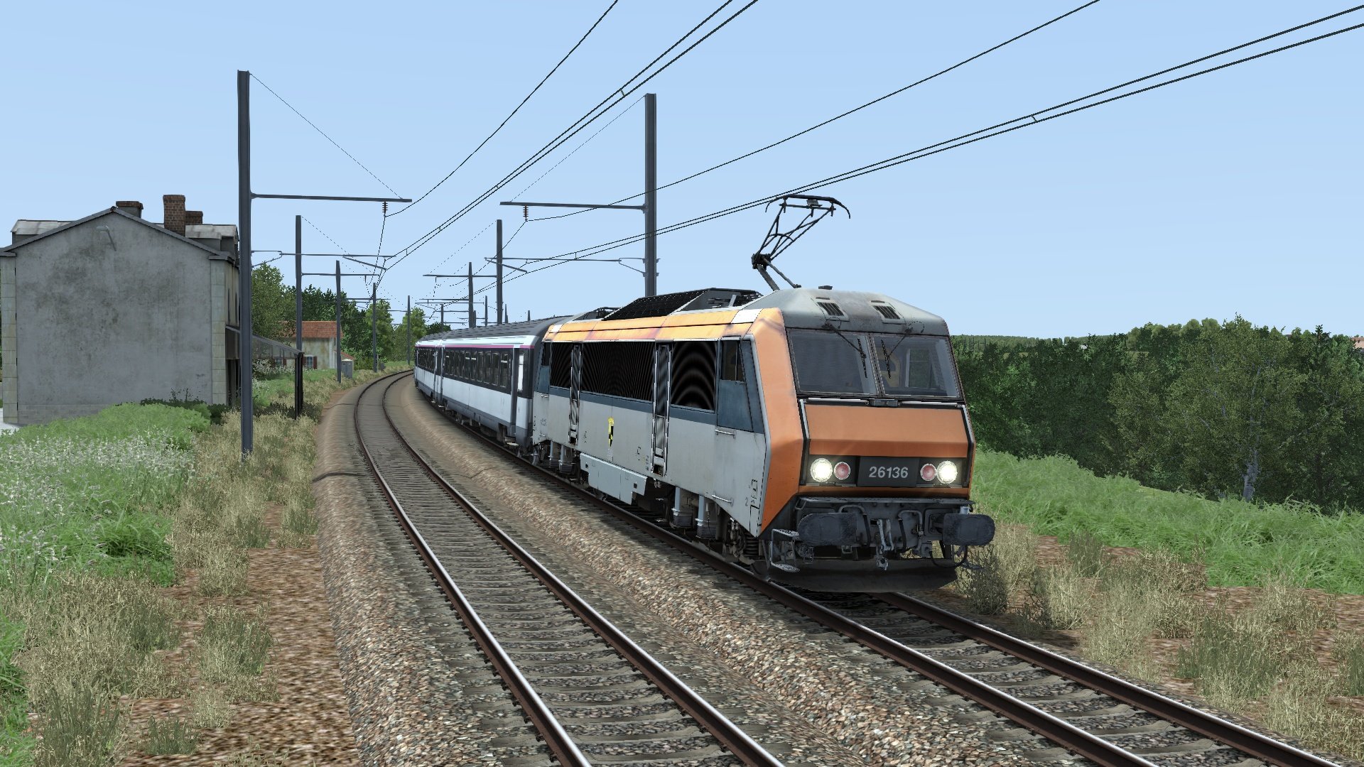 SNCF 26136 bij La Rochelle