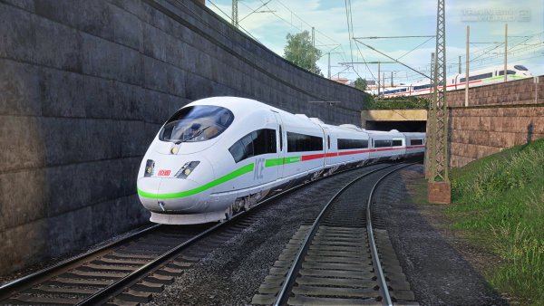 Germany Train ICE 3  High Speed TSW 2 or Train Sim World 2