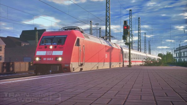 DB BR 101  InterCity  Hauptstrecke Rhein-Ruhr  Duisburg -  Bochum