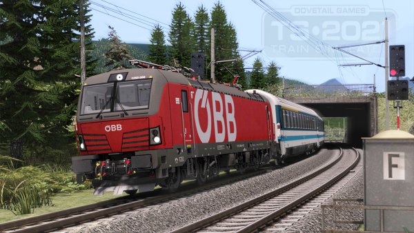 Train Simulator 2021 ÖBB Vectron 1293 Karawankenbahn Italy railways