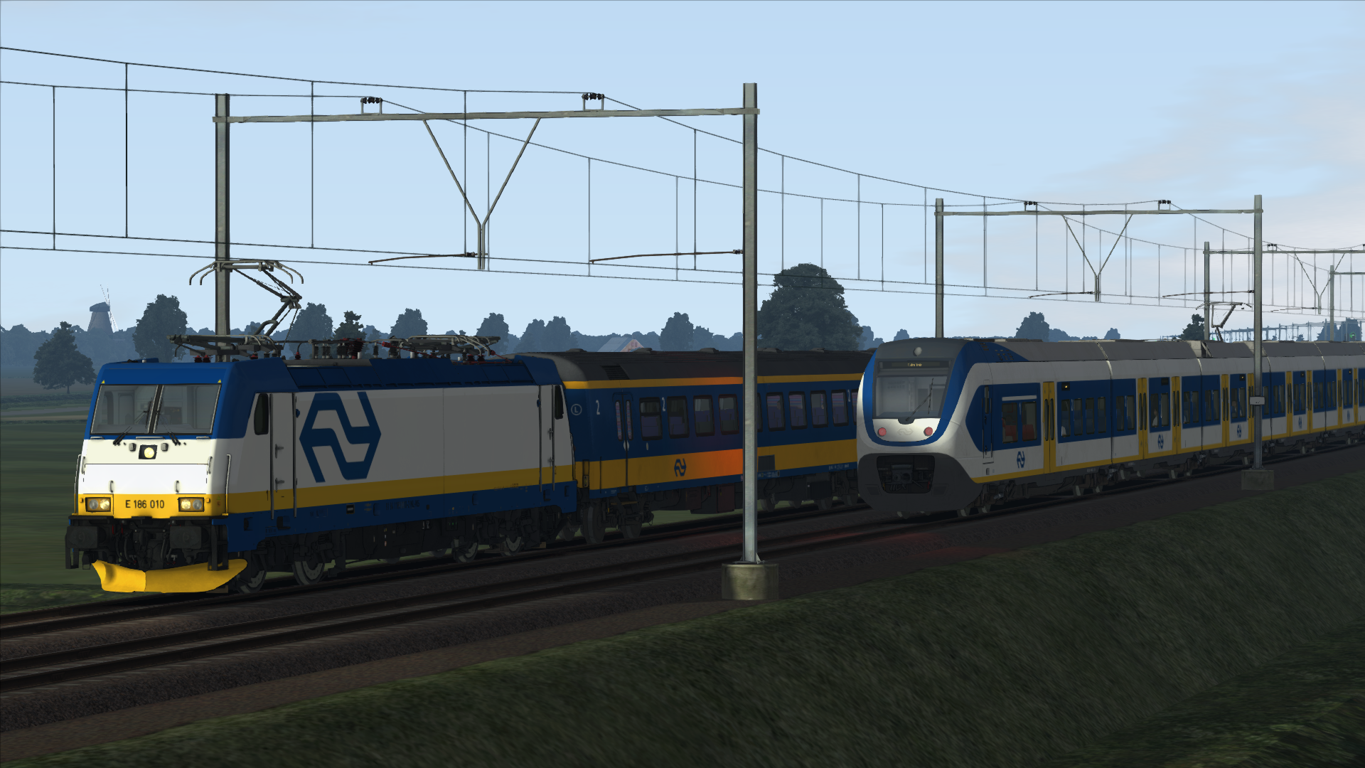 NS met hun speciale TRAXX livery