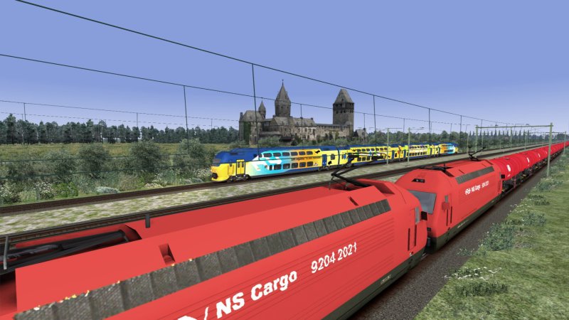 More information about "10.000 members VIRM(m) e een NS Cargo met BASF ketel wagons"