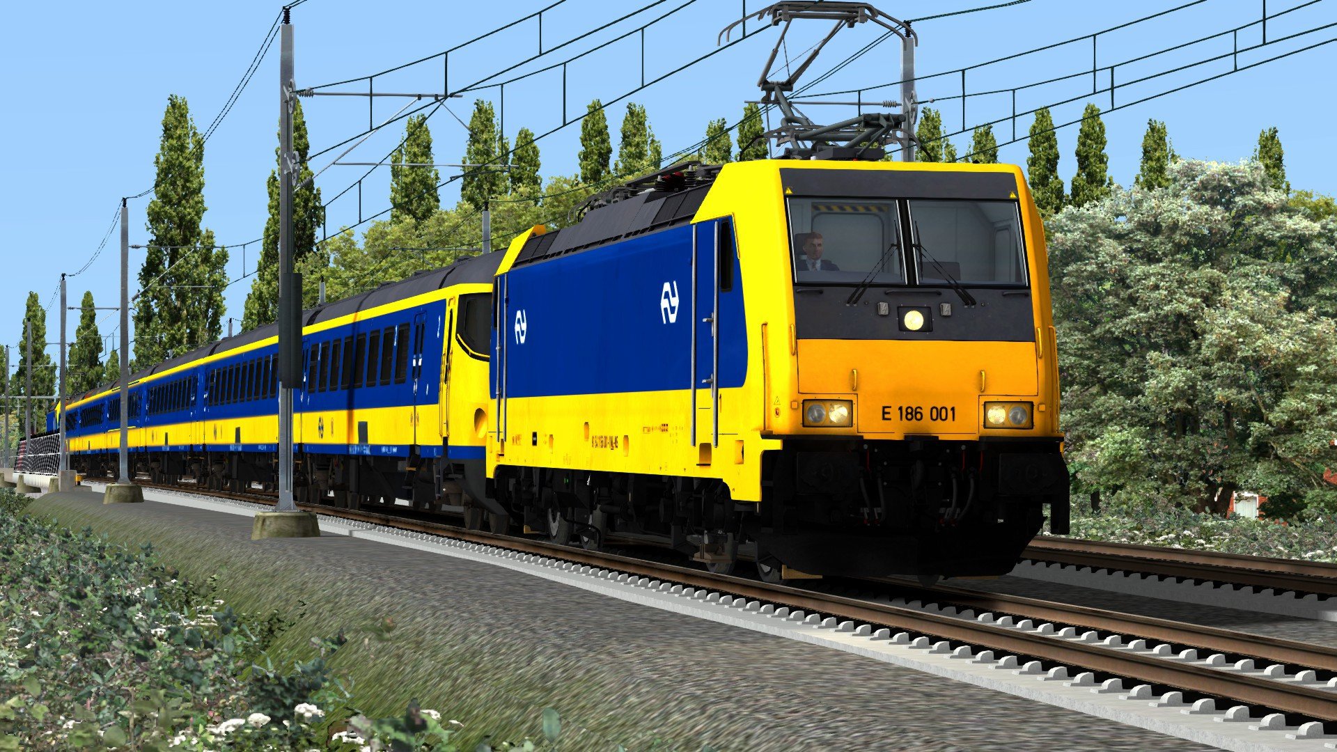 Intercity direct onderweg naar amsterdam.