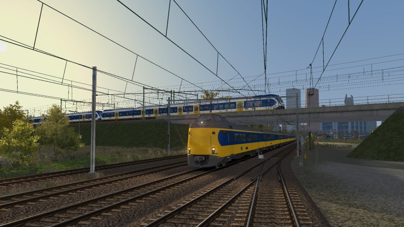 More information about "ICMM naar Enschede + SLT naar Den haag Hollands spoor bij het spoorbrug bij Den haag Centraal"