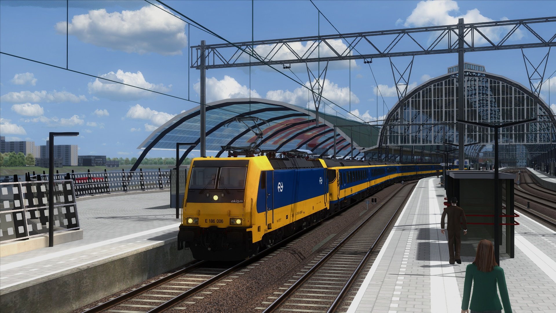 Intercity direct Onerweg van Amsterdam Centraal naar Antwerpen