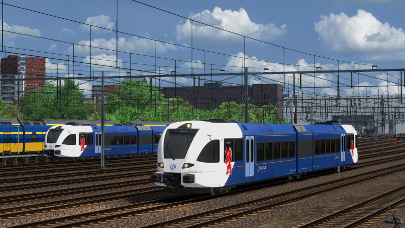 More information about "Arriva GTW 501 vertrekt van station Heerlen en komt langs het opstel van Heerlen opweg naar Maastricht Randwyk"