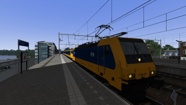 NS Traxx op de IJssellijn