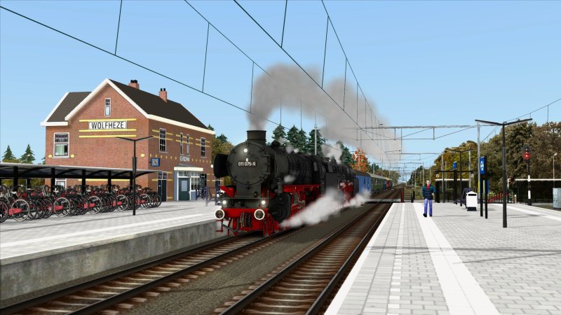 More information about "De SSN 01 1075 en 23 023 met de Reünie Express langs Wolfheze"