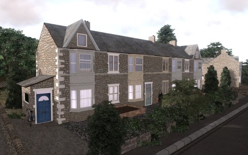 More information about "Rural English Terraced House Kit"