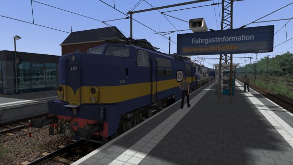 Aankomst op Bad Bentheim