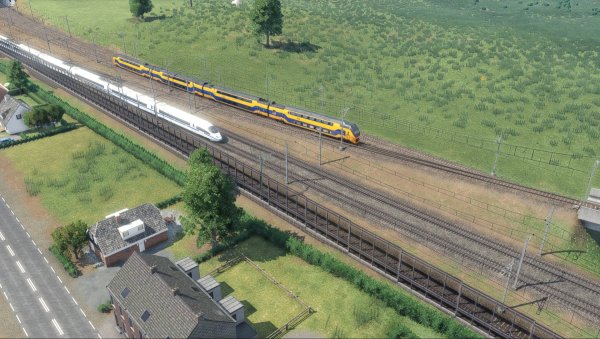 IRMm en ICE300 bij Windhoek aansluiting (2024)